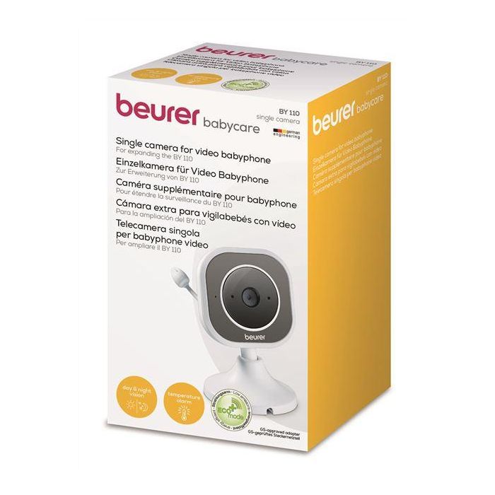 Beurer BY-110 Baby Monitor con Video, Modo ECO, Visión Nocturna y Alcance de 300m 1 Beurer BY-110 Baby Monitor con Video, Modo ECO, Visión Nocturna y Alcance de 300m 1