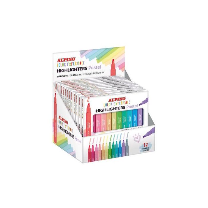 Estuche 6 Subrayadores Pastel Color Experience Alpino SU000012 1 Estuche 6 Subrayadores Pastel Color Experience Alpino SU000012 1