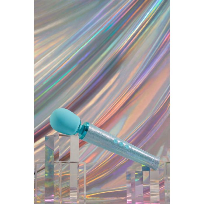 Vibrador Le Wand All That Glimmers Set Azul Pastel 12 Vibrador Le Wand All That Glimmers Set Azul Pastel 12