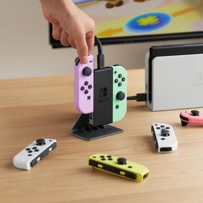 Estación de carga Joy-Con para Nintendo Switch (Joy-con no incluido) 4 Estación de carga Joy-Con para Nintendo Switch (Joy-con no incluido) 4