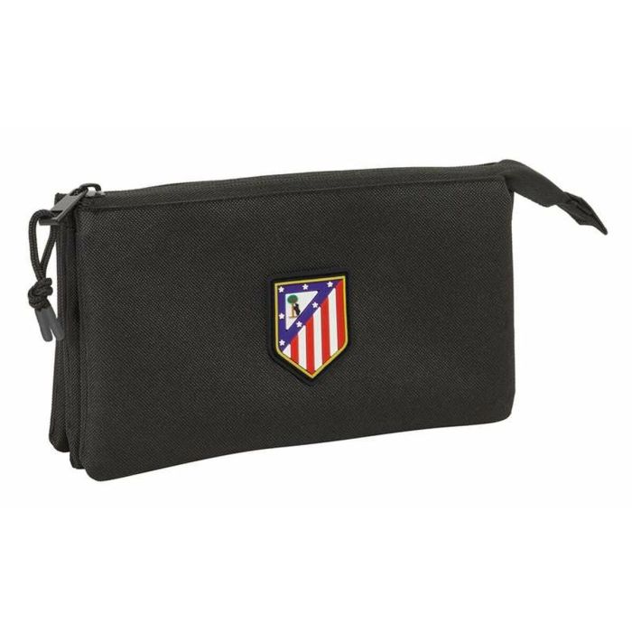 Bolso Escolar Portatodo Safta Triple Atletico De Madrid Teen 120x220x30 mm Bolso Escolar Portatodo Safta Triple Atletico De Madrid Teen 120x220x30 mm