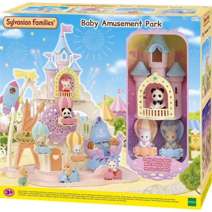 Sylvanian Families Parque de Atracciones Mágico 5645 de 3 Años 3