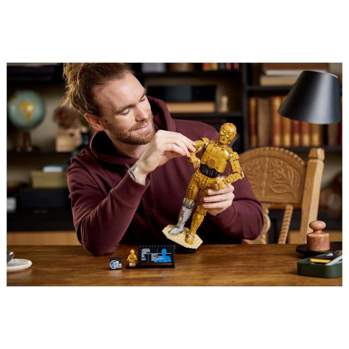 Lego Star Wars 75398 C-3PO Minifigura de Droide para Construir Kit de Modelo para Adultos