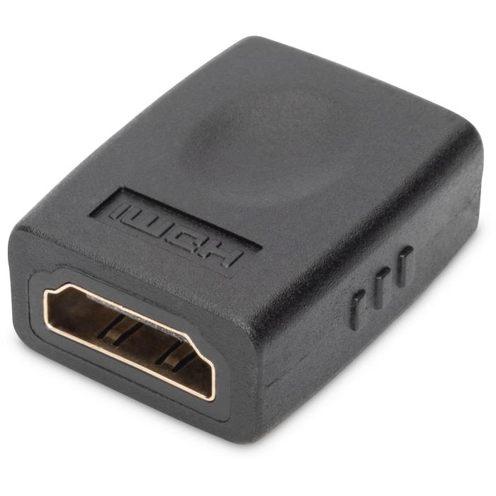 DIGITUS Adaptador HDMI 4K 3D Negro - Conector Hembra a Hembra Tipo A - Soporta 1080p 2160i 2160p 1 DIGITUS Adaptador HDMI 4K 3D Negro - Conector Hembra a Hembra Tipo A - Soporta 1080p 2160i 2160p 1