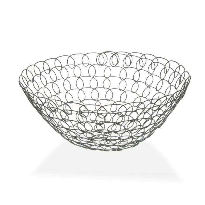 Frutero Aros Gris Versa 28X12CM (2 Unidades) Frutero Aros Gris Versa 28X12CM (2 Unidades)