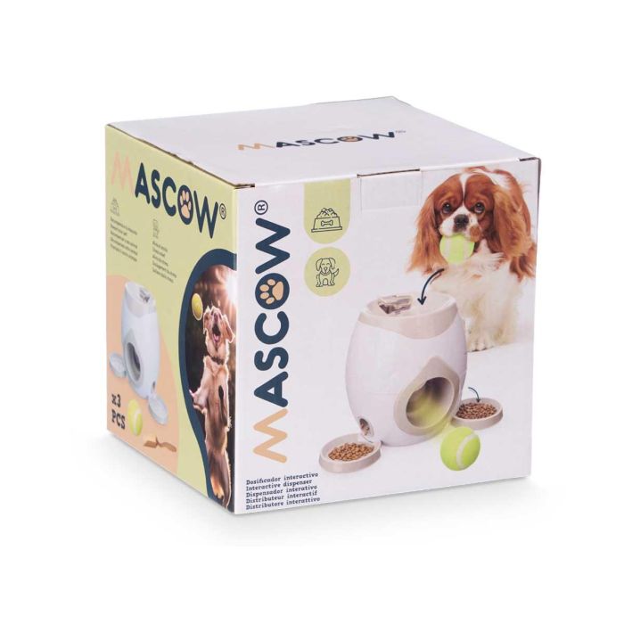 Dispensador Premios Mascota Al Encestar Pelota Mascow 29X18CM (6 Unidades) 2 Dispensador Premios Mascota Al Encestar Pelota Mascow 29X18CM (6 Unidades) 2