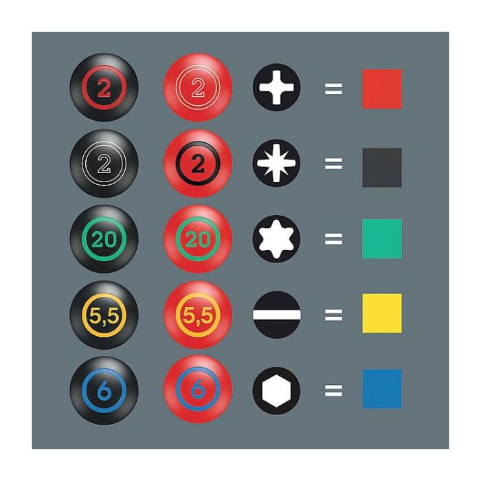 Wera 05105631001 Kraftform Big Pack 100 VDE Juego de Destornilladores con Aislamiento (14 Piezas, Phillips, Pozidriv, Torx) 2 Wera 05105631001 Kraftform Big Pack 100 VDE Juego de Destornilladores con Aislamiento (14 Piezas, Phillips, Pozidriv, Torx) 2