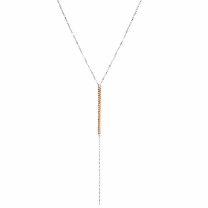 Collar Mujer Sif Jakobs SJ-C0154-CZ-RG 30 cm Collar Mujer Sif Jakobs SJ-C0154-CZ-RG 30 cm