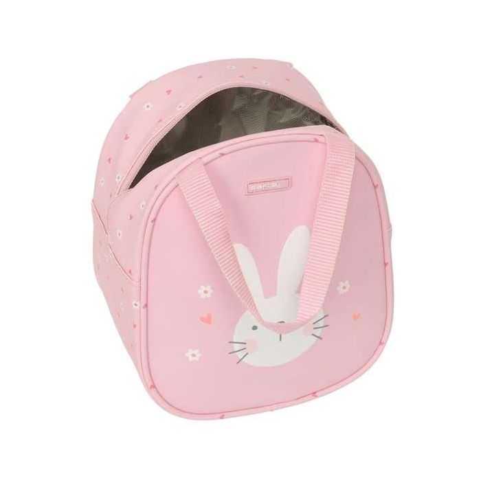 Portameriendas Térmico Safta Conejo Rosa 19 x 22 x 14 cm 4 Portameriendas Térmico Safta Conejo Rosa 19 x 22 x 14 cm 4