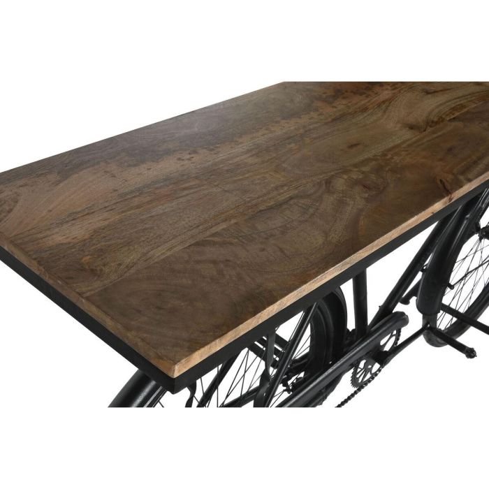 DKD Home Decor Consola Bicicleta Negro Marron 40 x 91 x 195 cm 4