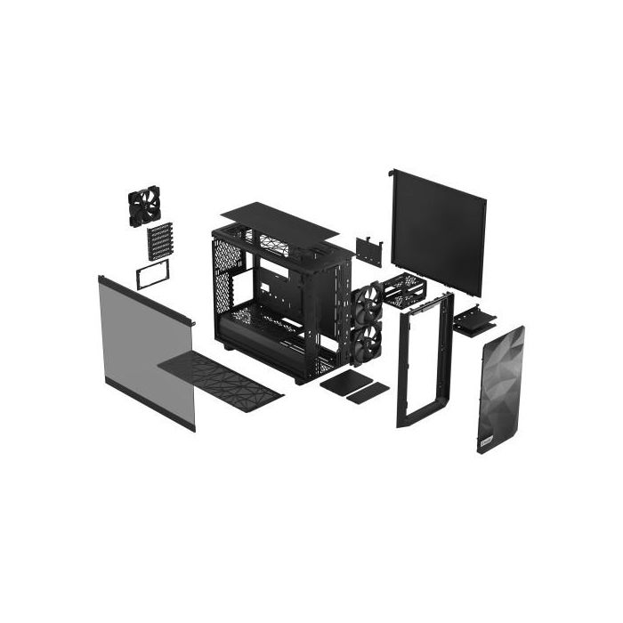 Fractal Design Meshify 2 Lite Negro 4 Fractal Design Meshify 2 Lite Negro 4