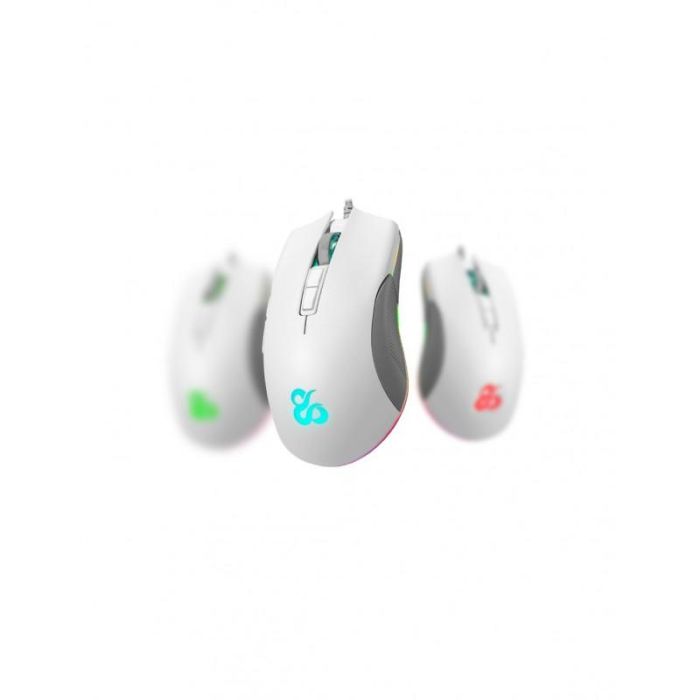 Newskill Ratón Gaming Eos Ivory Blanco 16000 DPI RGB 7 Botones Programables Precisión 250 IPS Durabilidad 20 Millones de Clics Compatible Windows macOS 2