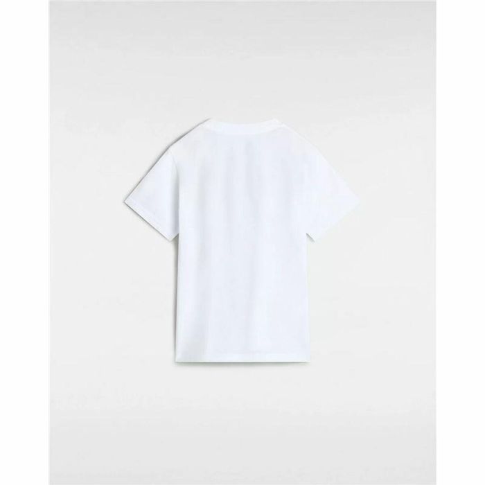Camiseta de Manga Corta Infantil Vans Vans Classic Blanco 32 1