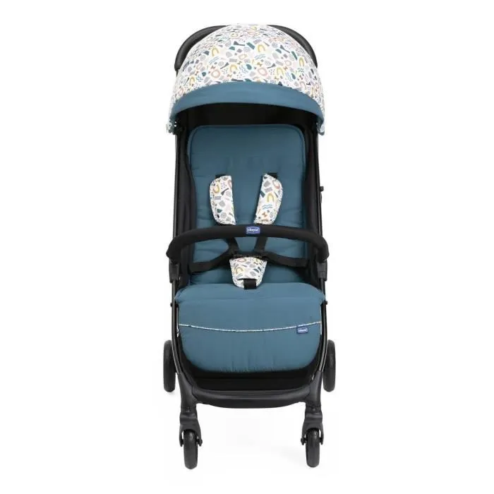 Chicco CHI8058664173600 Cochecito Glee Joyful Teal - 4 Ruedas - Azul 4