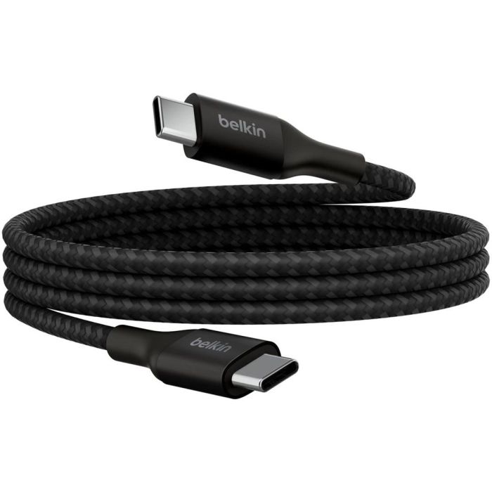 Cable USB-C a USB-C Belkin CAB015BT1MBK Negro 1 m