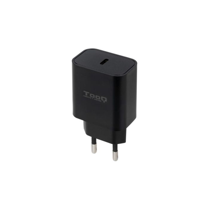 Cargador de Pared TooQ TQWC-PDUSBC20B/ 1xUSB Tipo-C/ 20W Cargador de Pared TooQ TQWC-PDUSBC20B/ 1xUSB Tipo-C/ 20W