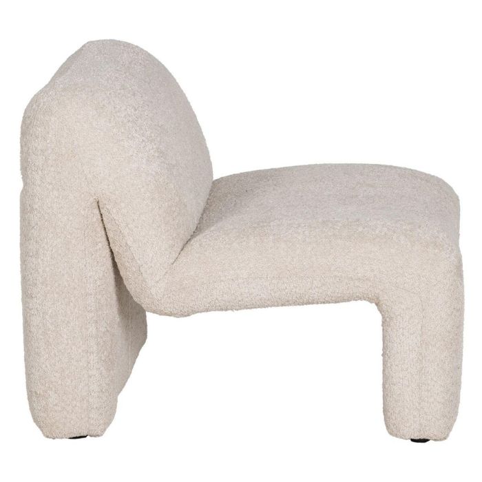 Sillón Beige Madera 62 x 86 x 69 cm 8