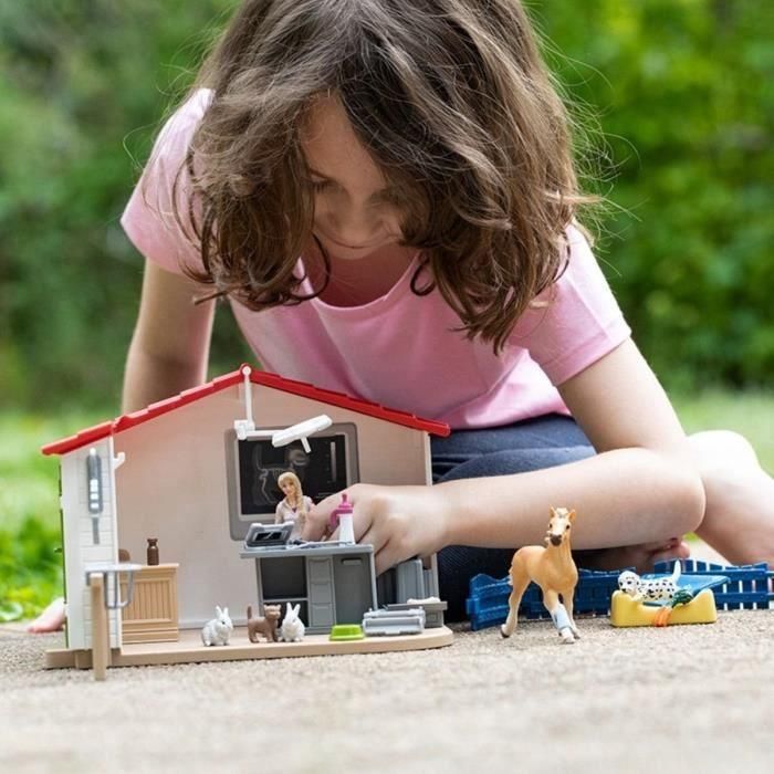 Schleich 42502 SCH342502 Gabinete veterinario con animales 2 Schleich 42502 SCH342502 Gabinete veterinario con animales 2