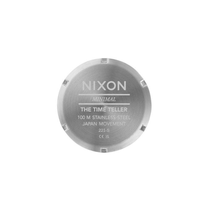 Reloj Hombre Nixon TIME TELLER Plateado 1 Reloj Hombre Nixon TIME TELLER Plateado 1