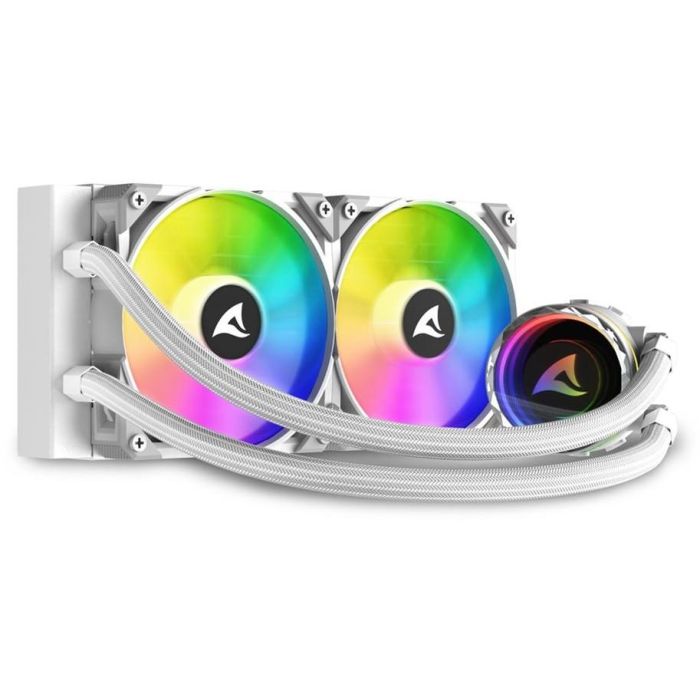 K Sharkoon S80 RGB White AIO 240mm White 10