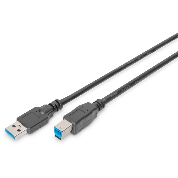 DIGITUS USB 3.0 Anschlusskabel Typ A -B St/St 1.8m. sw 0 DIGITUS USB 3.0 Anschlusskabel Typ A -B St/St 1.8m. sw 0