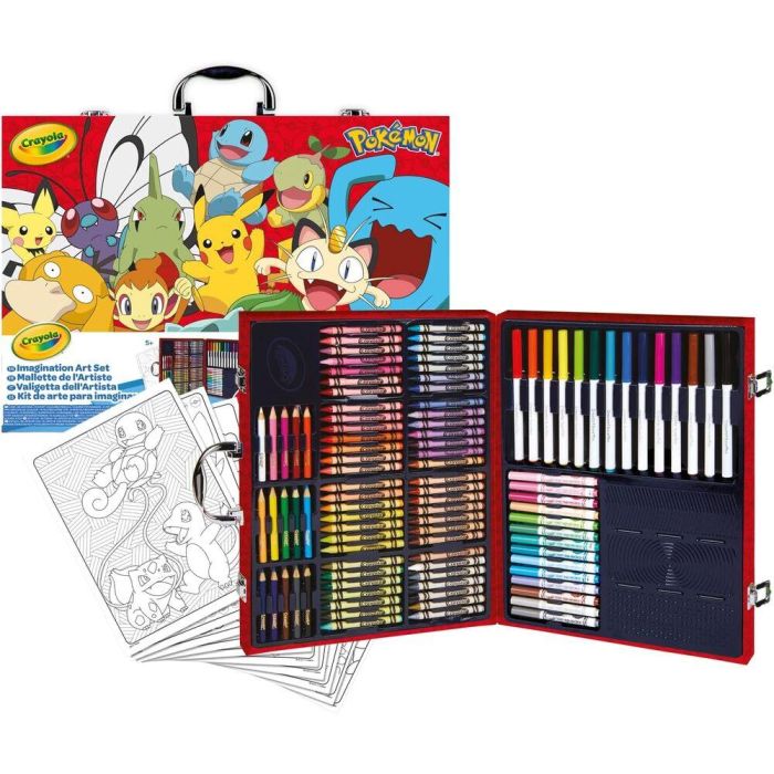 Set de Rotuladores Pokémon 115 Piezas 1
