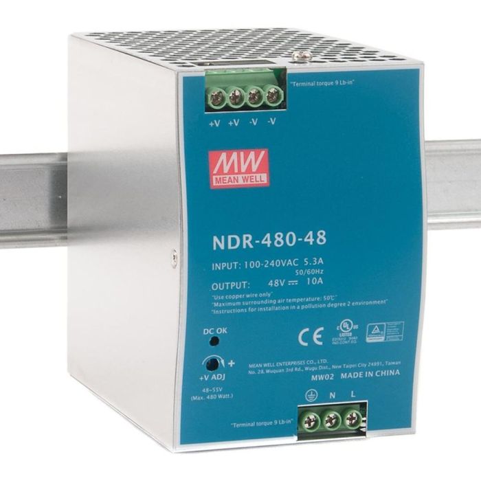 D-Link Fuente Alimentación DIS N480 480W 48-55V Montable en Carril DIN