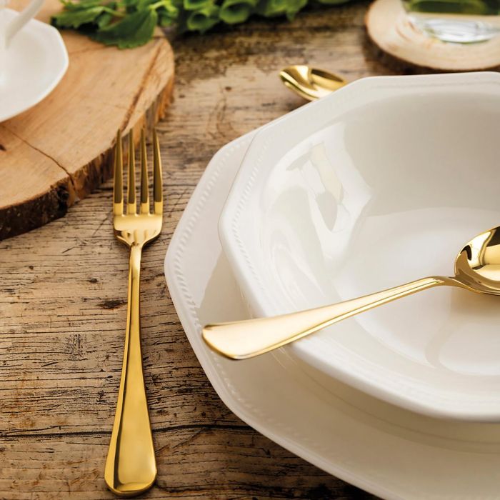 Queen's Artic White Plato de Postre Cerámica Blanco Brillo 20,5 cm (6 Unidades) 2 Queen's Artic White Plato de Postre Cerámica Blanco Brillo 20,5 cm (6 Unidades) 2