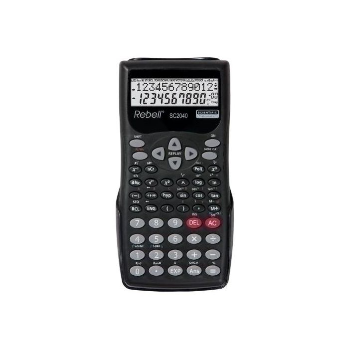 Calculadora Cientifica Rebell 12 Digitos Sc2040 (2 Lineas)