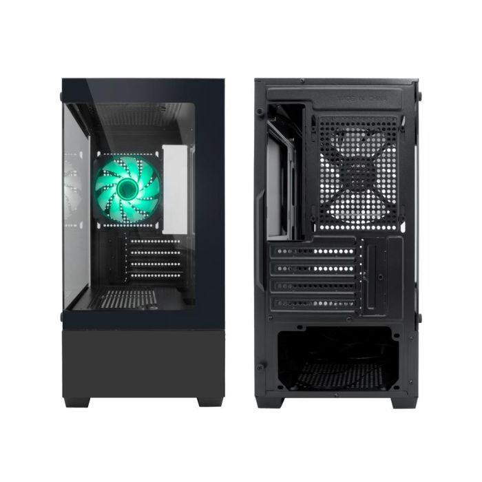 Coolbox Caja PC Gaming GM200 Vision Lite Compacta con Paneles Cristal Templado y ARGB 1