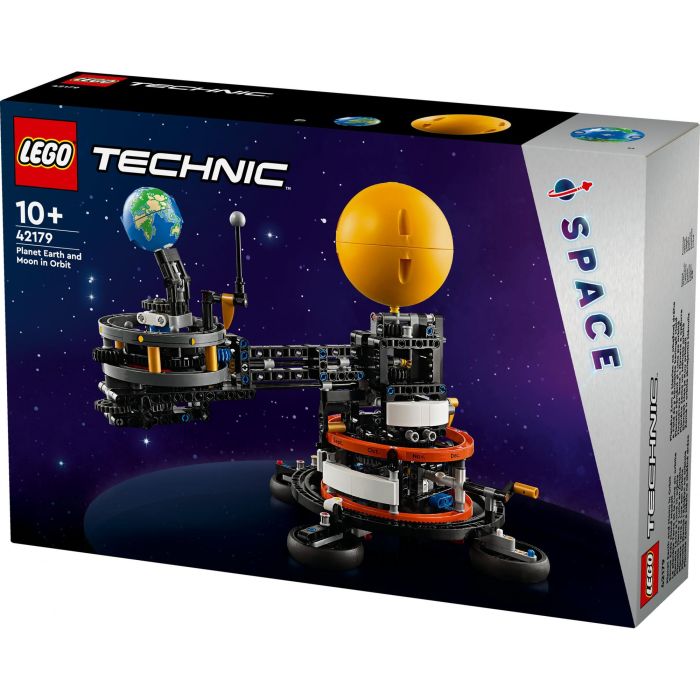 LEGO Technic 42179 Planeta Tierra y Luna en Órbita, Detallado Modelo del Sistema Solar para Construir, Set de Juguete Educativo de Ciencia Espacial 10