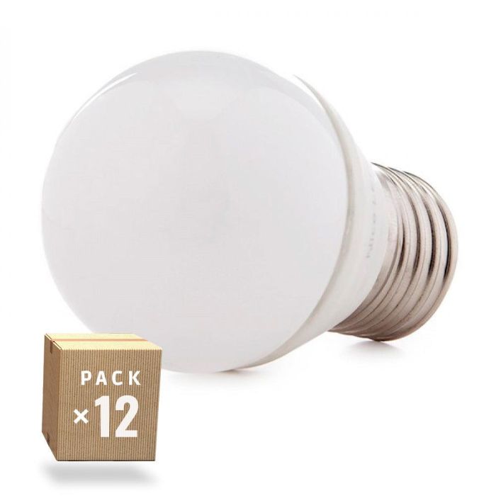 Pack 12 Lámparas LEDs 2835SMD E27 5W 410Lm 40.000H Pack 12 Lámparas LEDs 2835SMD E27 5W 410Lm 40.000H