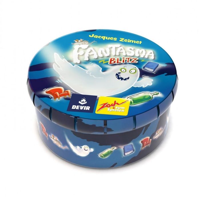 Devir Bgfanmtr Fantasma Blitz Mini - Juego de Mesa Clásico Familiar Reflejos y Agudeza Visual Portátil en Lata Español/Portugués +8 años 0 Devir Bgfanmtr Fantasma Blitz Mini - Juego de Mesa Clásico Familiar Reflejos y Agudeza Visual Portátil en Lata Español/Portugués +8 años 0