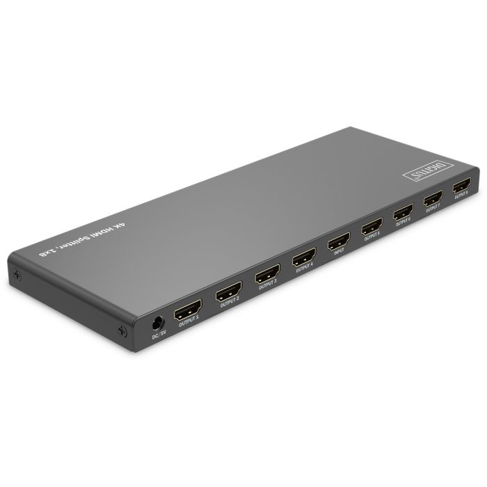 DIGITUS HDMI Splitter 1x8 4K/60Hz HDCP 2.3 EDID Control 1