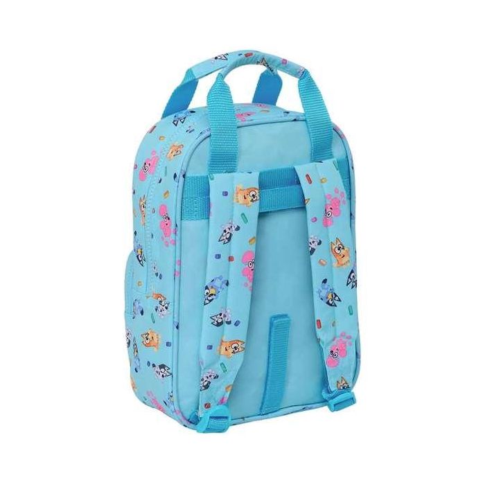 Mochila Escolar Bluey Azul cielo 20 x 28 x 8 cm 4 Mochila Escolar Bluey Azul cielo 20 x 28 x 8 cm 4