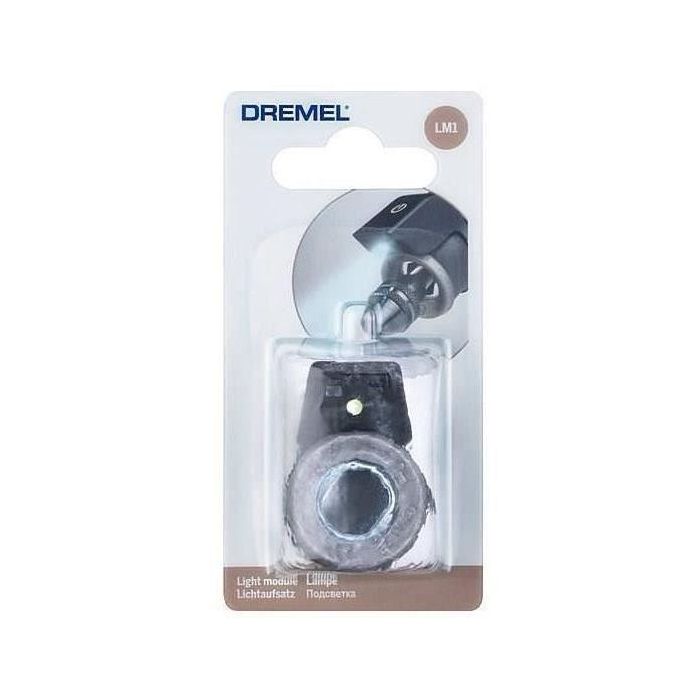 Dremel LM1 Luz de herramienta rotativa multiusos, módulo de iluminación LED ajustable 360° para máxima precisión 1