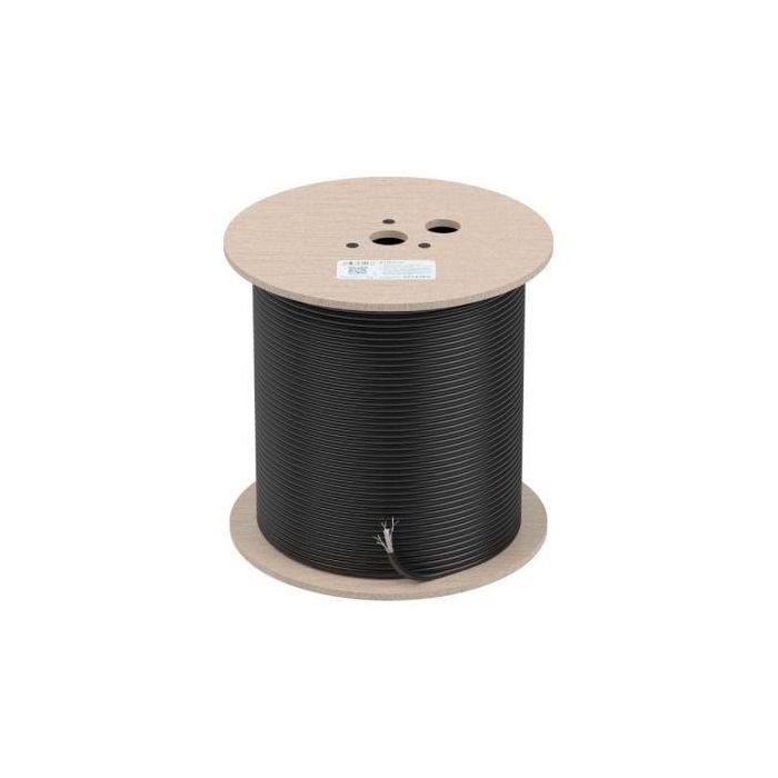 Aisens A135-0751 Bobina Cable Red RJ45 UTP AWG23 Cat.6 Exterior Impermeable Rígido 305m Negro 250MHz 2
