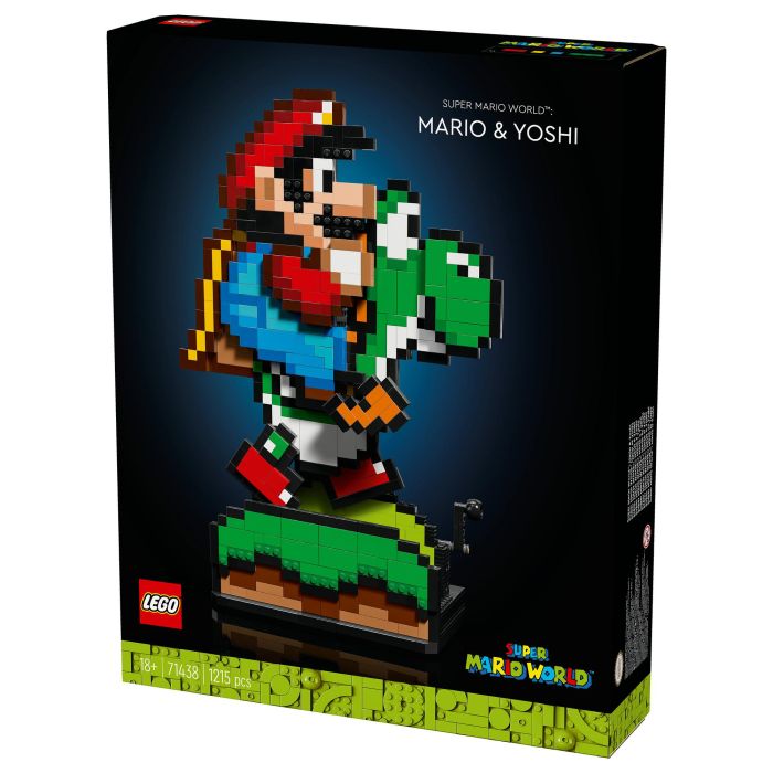 Lego Super Mario 71438 Mario y Yoshi's Penguin Suit, Set de Construcción para Niños y Niñas de 6+ Años, Con Personajes Juguetes Coleccionables de Super Mario World 2