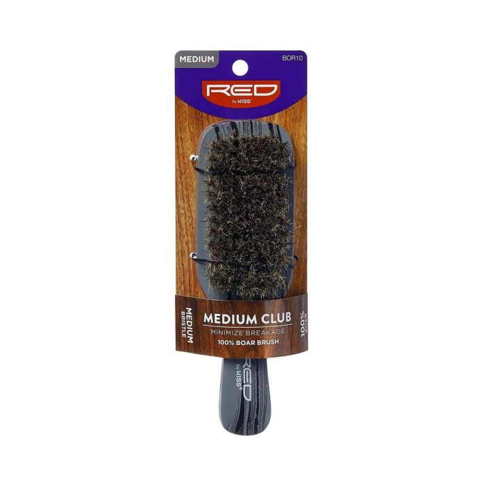 Red Kiss Professional 100% Boar Medium Curve Brush Cepilllo Red Kiss Professional 100% Boar Medium Curve Brush Cepilllo