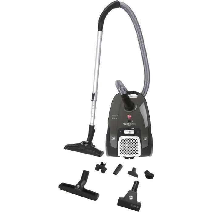 Aspirador de Bolsa con Bote - HOOVER Telios Extra TXL20PET - 700 W - 3,5 L - 69 dBA - Especial para Animales Aspirador de Bolsa con Bote - HOOVER Telios Extra TXL20PET - 700 W - 3,5 L - 69 dBA - Especial para Animales