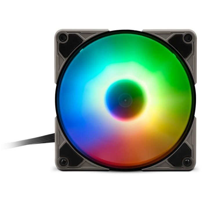 Sharkoon SilentStorm 120 PWM RGB Fan 120mm - Ventilador de Carcasa PC 400-1400 RPM Iluminación LED Multi 3 Sharkoon SilentStorm 120 PWM RGB Fan 120mm - Ventilador de Carcasa PC 400-1400 RPM Iluminación LED Multi 3