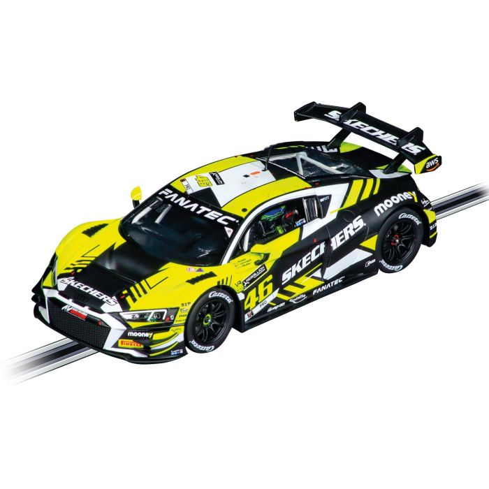 Carrera Audi R8 LMS GT3 evo II Valentino Rossi, No.46 Coche de Carreras Digital 1:24 con Efectos Luminosos para Niños +10 años