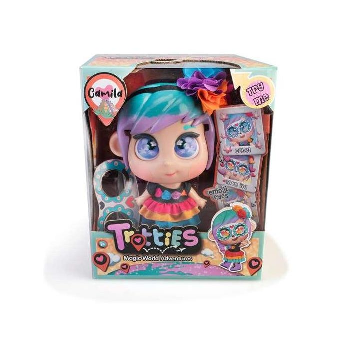 Famosa Muñeca Trottie Camila ¡Es de México! con Poder de Hacer Llover 25 cm
