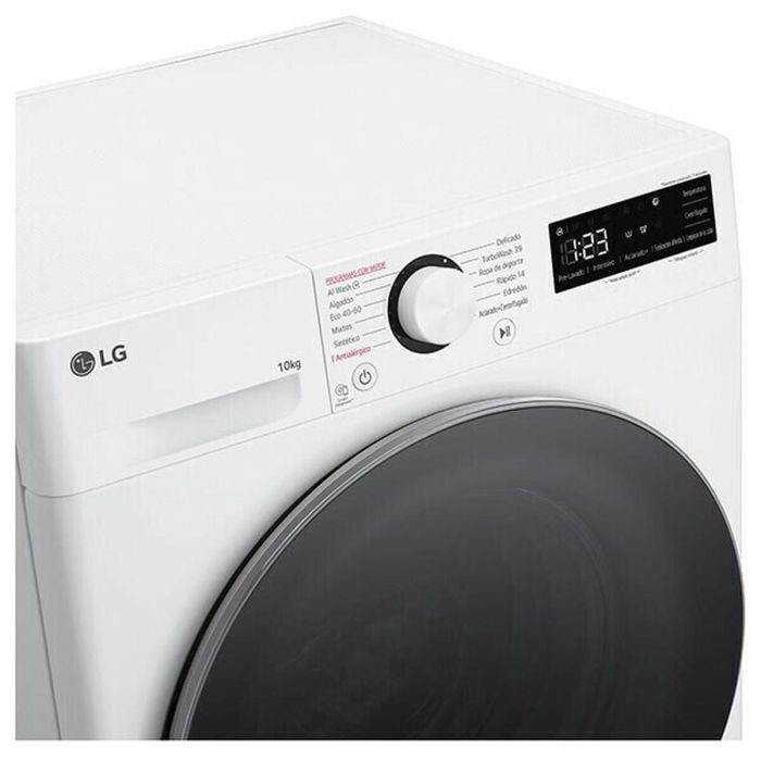 Lavadora LG F4WR6010A1W 60 cm 1400 rpm 10 kg 2