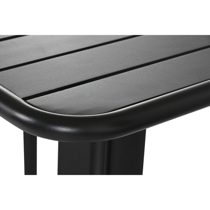 Mesa Bar Terraza Y Jardin DKD Home Decor Negro 60 x 102 x 60 cm Set de 3 3 Mesa Bar Terraza Y Jardin DKD Home Decor Negro 60 x 102 x 60 cm Set de 3 3