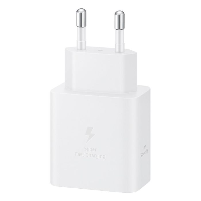 Samsung Cargador Rápido 45W EP-T4511 con Cable USB-C Blanco Super Fast Charging 2.0 20 Samsung Cargador Rápido 45W EP-T4511 con Cable USB-C Blanco Super Fast Charging 2.0 20