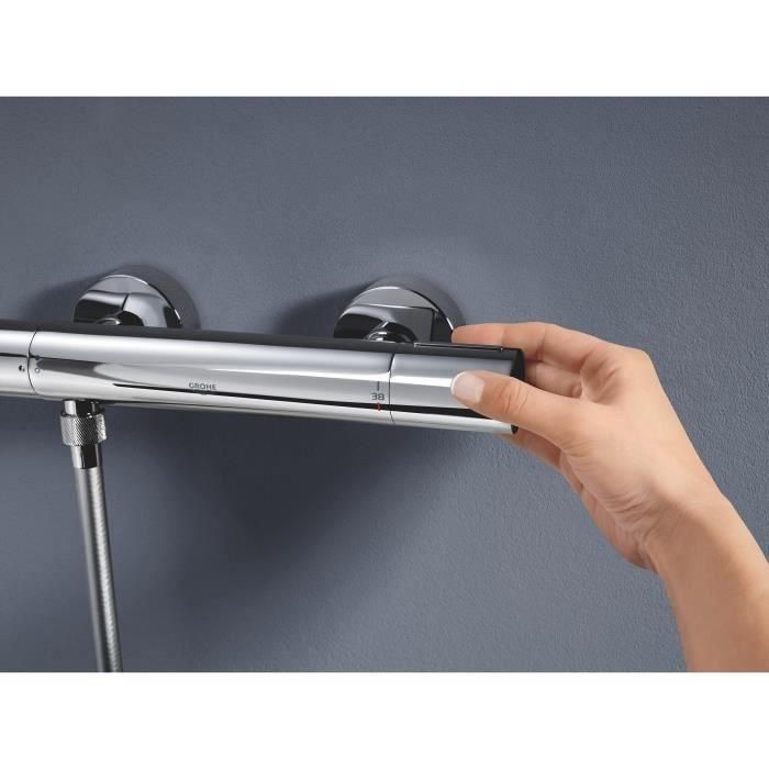 Grohe Mezclador Termostático de Ducha Precision Get THM Cromo 3 Grohe Mezclador Termostático de Ducha Precision Get THM Cromo 3