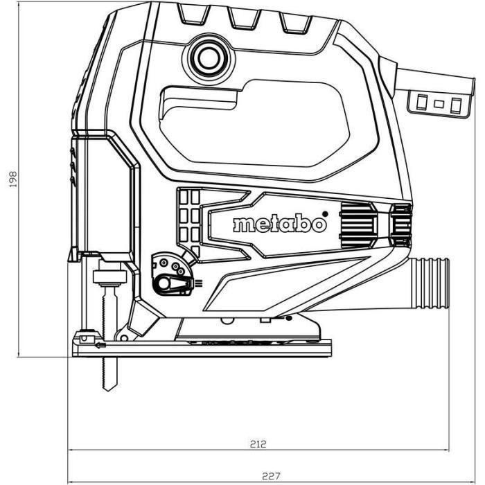 Sierra de calar METABO STEB 65 Quick Jigsaw 1 Sierra de calar METABO STEB 65 Quick Jigsaw 1