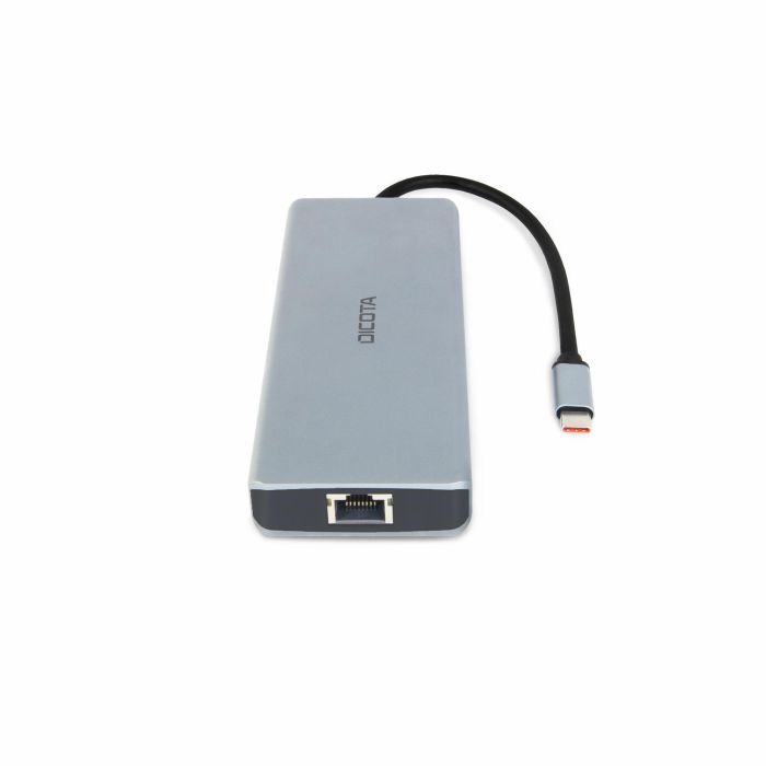 Dicota D32065 Docking Station USB-C 13-en-1, 4K HDMI/DisplayPort, Power Delivery 100W, Lector de Tarjetas SD 4