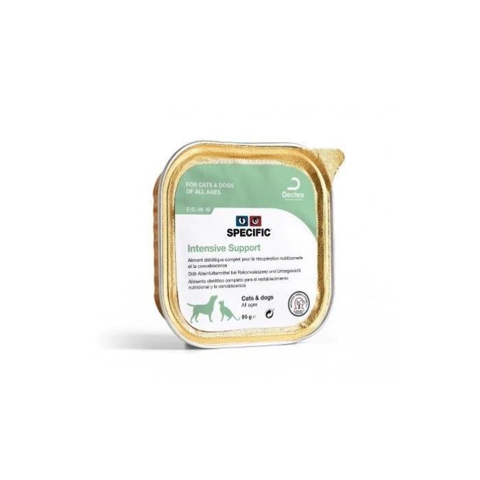 Dechra Alimento Dietético Completo para Perros y Gatos Intensive Support 7x95g - Recuperación Nutricional